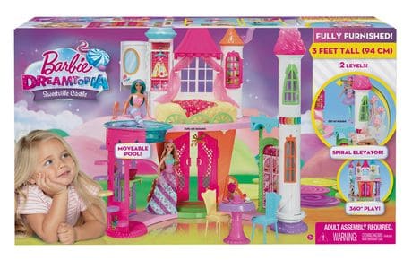 barbie castle walmart