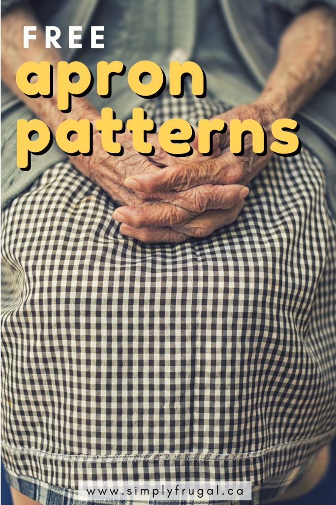 Free Apron Patterns for adults and kids