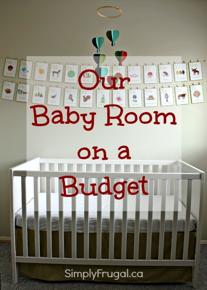 Our gender neutral baby room on a budget.