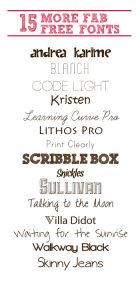 Fabulously Free Fonts (Part Two)