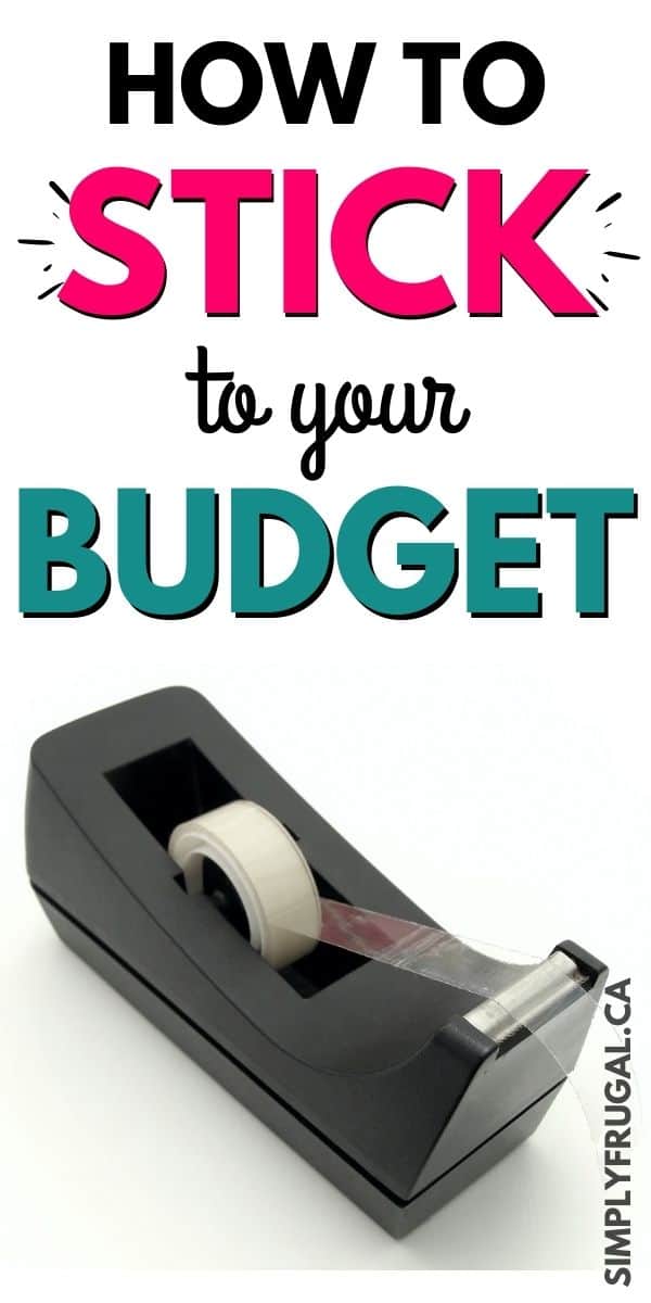 How to stick to your budget. These are some fantastic budgeting tips to make sticking to a budget easier!
