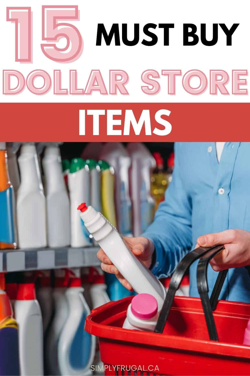 15 Must Buy Dollar Store Items