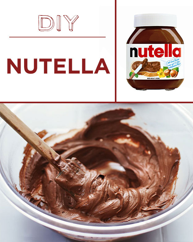 DIY nutella