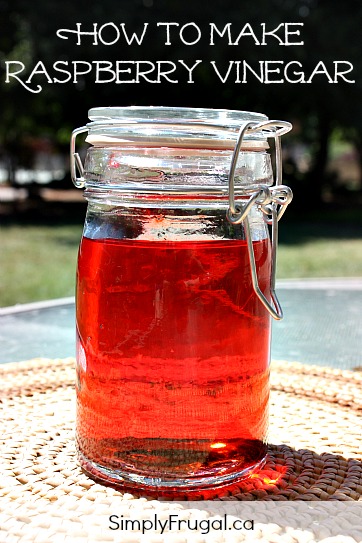 How to Make Raspberry Vinegar