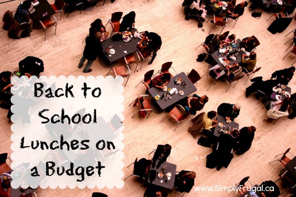 Back to School Lunches on a Budget