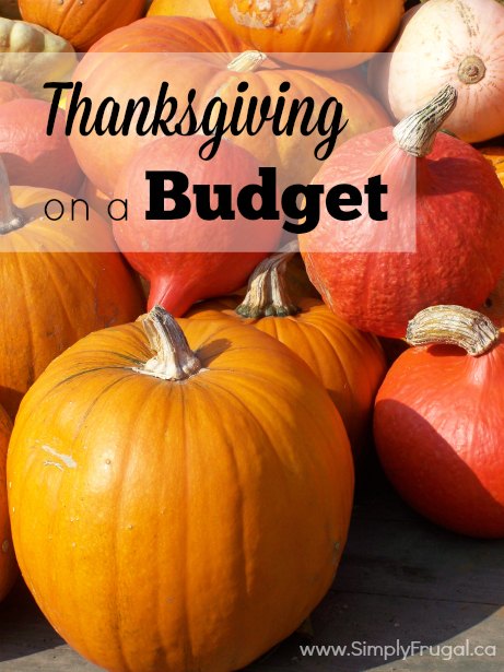Hosting Thanksgiving dinner doesn’t mean you have to spend and arm and a leg to create a Thanksgiving to remember.  Consider these tips for a thanksgiving on a budget!