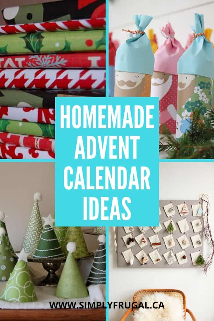 Is making some sort of advent calendar on your Christmas to do list?  Here are 10 homemade advent calendar ideas to get you started!