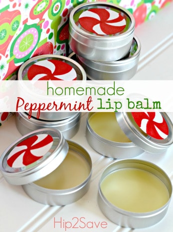 A Homemade Christmas Gift: Peppermint Lip Balm