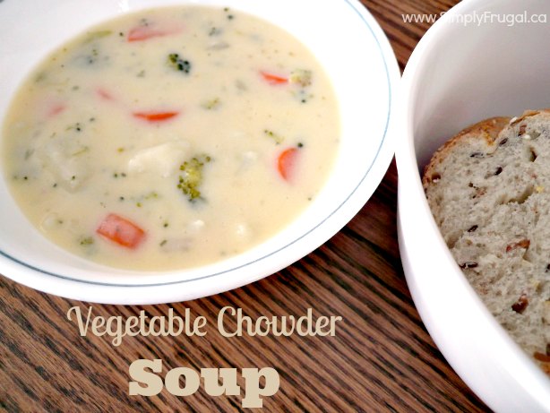 Easy Vegetable Chowder Soup Recipe