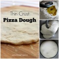 Easy Thin Crust Pizza Dough Recipe