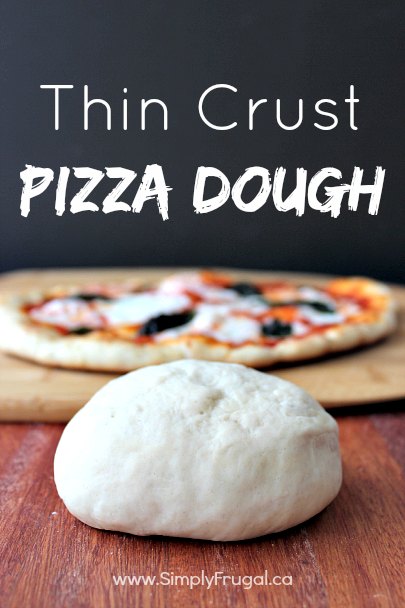 Easy Thin Crust Pizza Dough Recipe