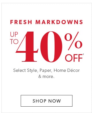 chapters markdowns