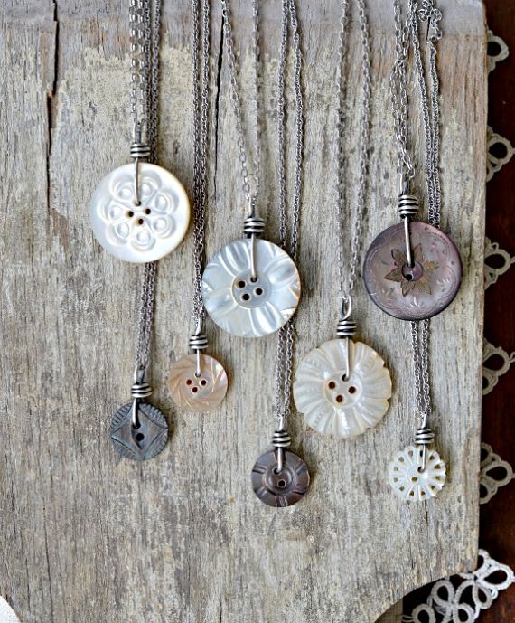 Wire-wrapped-Mother-of-Pearl-button-pendants