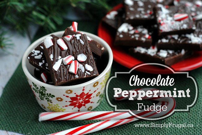 Chocolate Peppermint Fudge 2