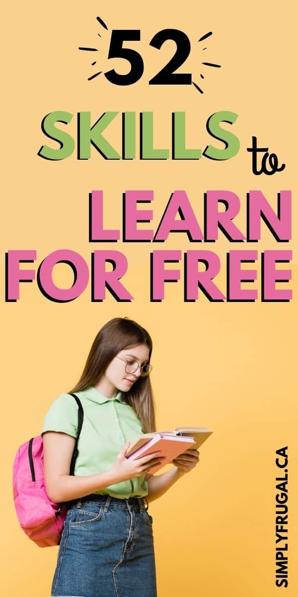 52 Things to Learn for Free