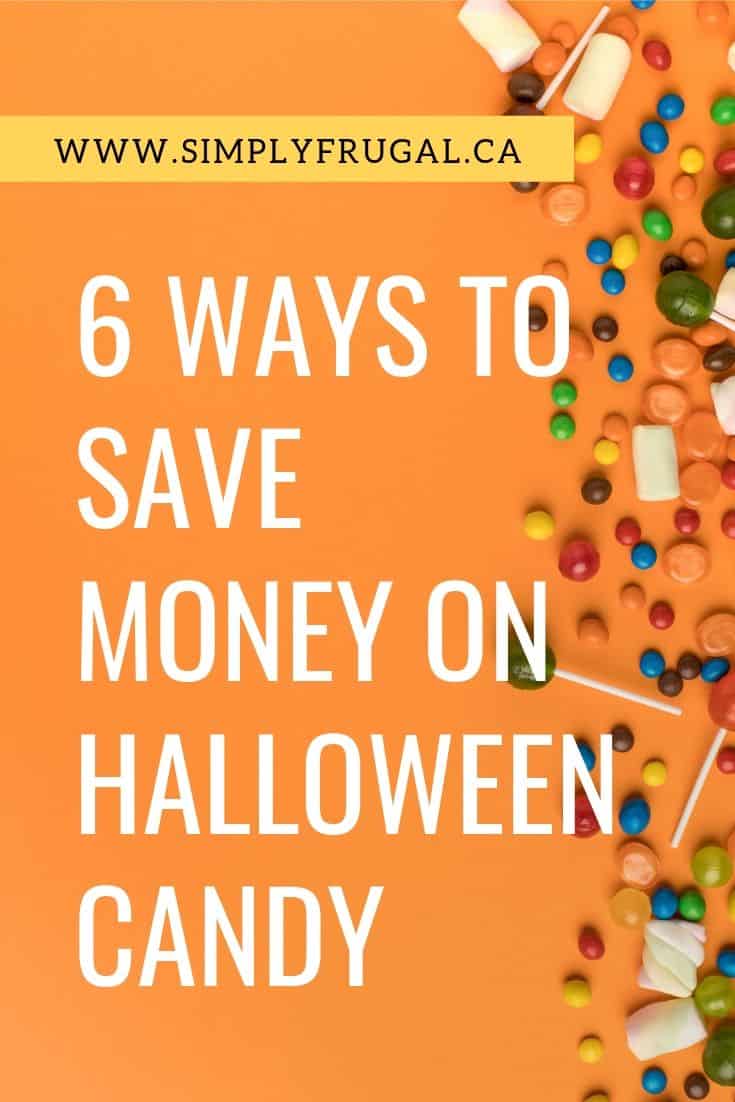 Take a look at these 6 simple ways to save money on Halloween candy and get the sweets you need for less.