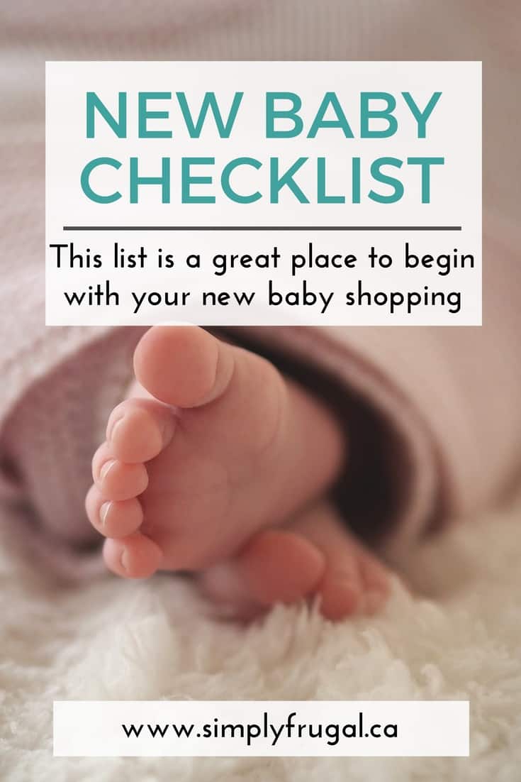 This Ultimate New Baby Checklist is perfect for knowing all the must-have items you'll want in place before your new bundle of joy arrives! Very handy!