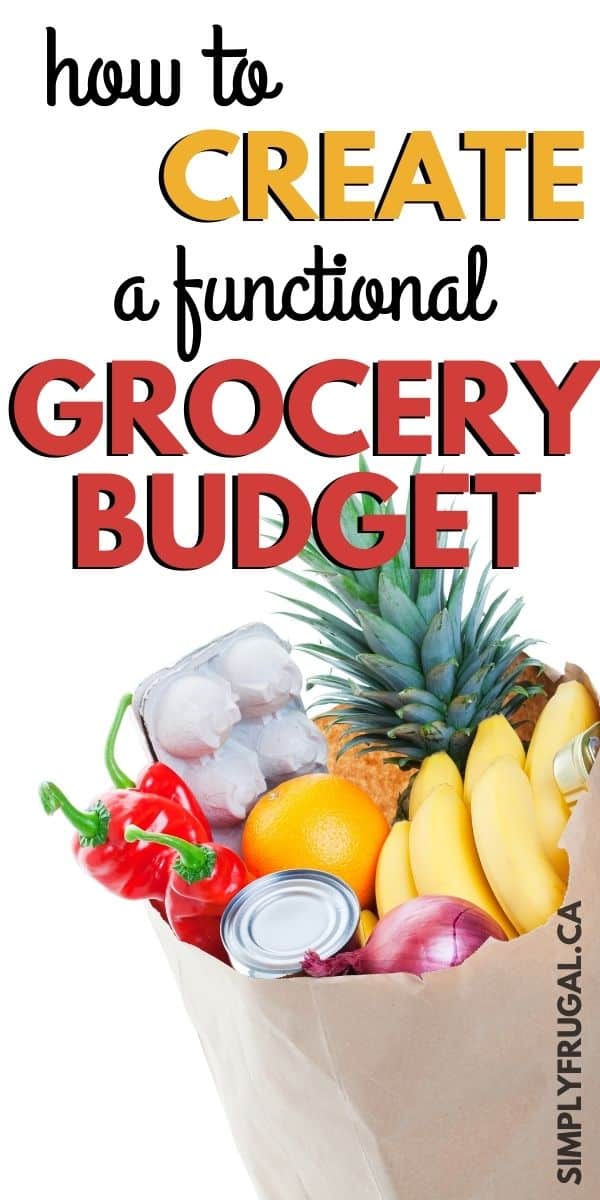 Don't miss these top tips for Creating A Functional Grocery Budget. These are great ideas to give your family great meals at a reasonable price!