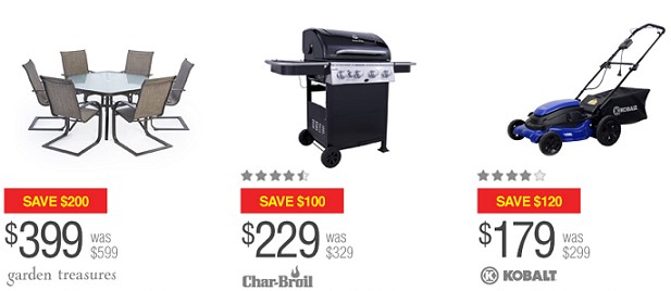 Lowe's Flash Sale: Save on Outdoor Furniture, BBQ's and More
