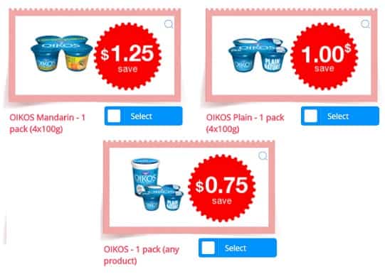 oikos coupons