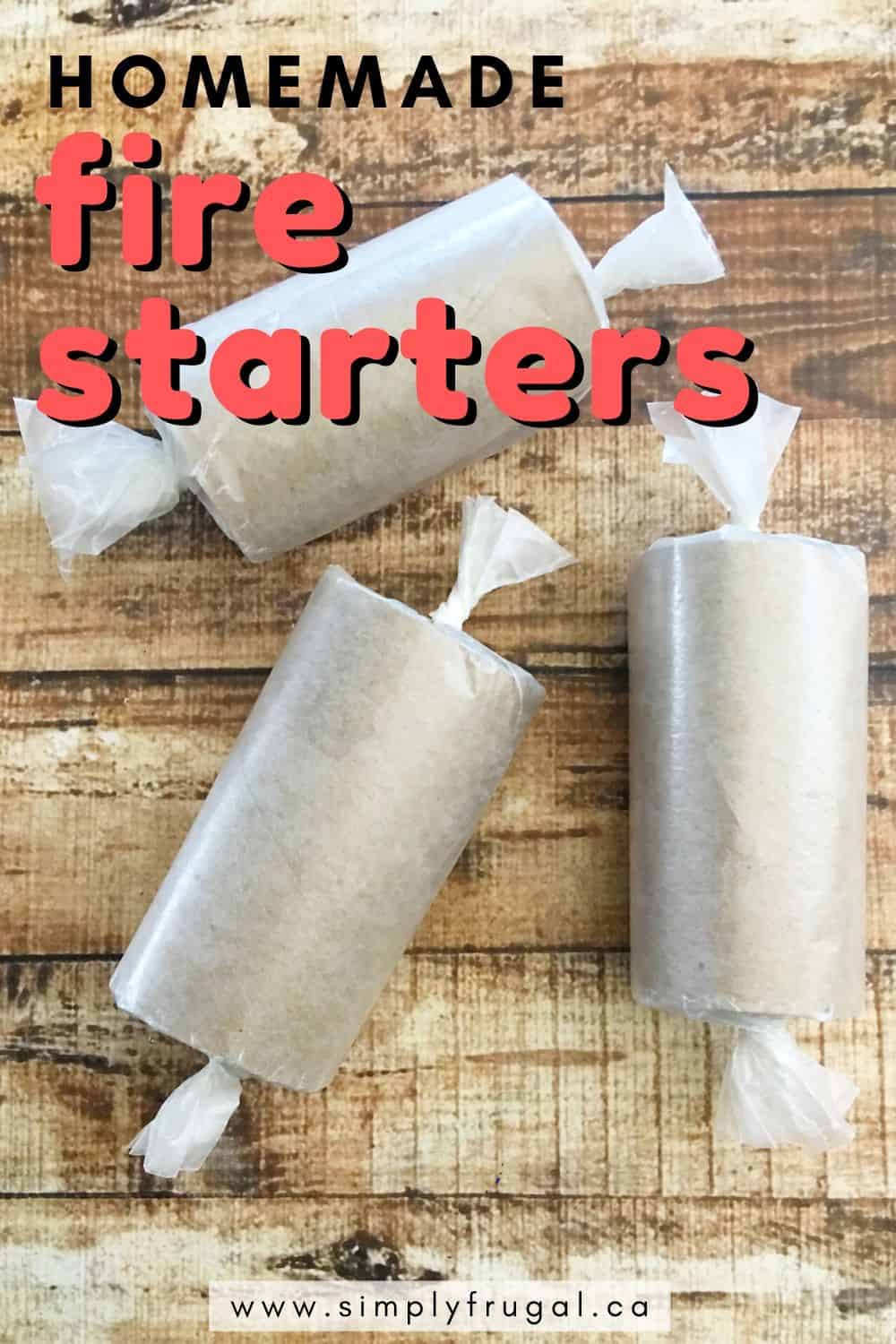 Easy Homemade Fire Starters