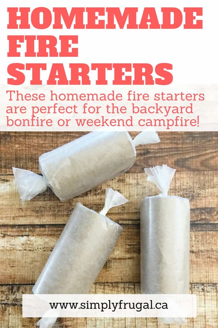 Easy Homemade Fire Starters