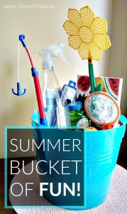 The Summer Bucket of FUN!