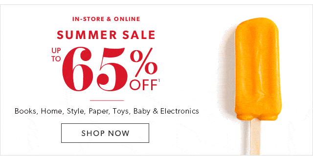 chapters summer sale
