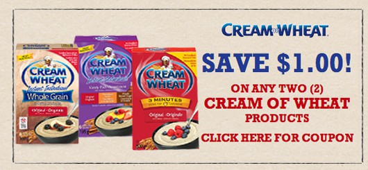 New Printable Cream of Wheat Coupon