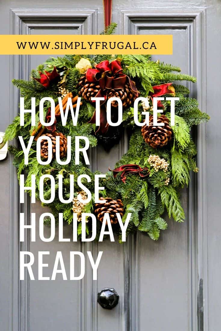 Learn how to get your house holiday ready in no time flat with this free holiday cleaning checklist!