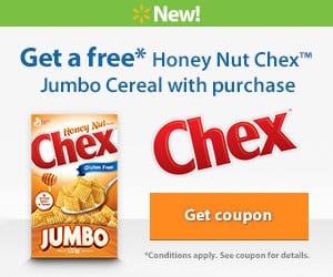 Free Honey Nut Chex with Purchase
