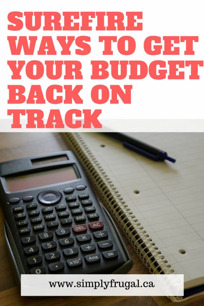 7 Ways To Get Your Budget Back On Track 2322