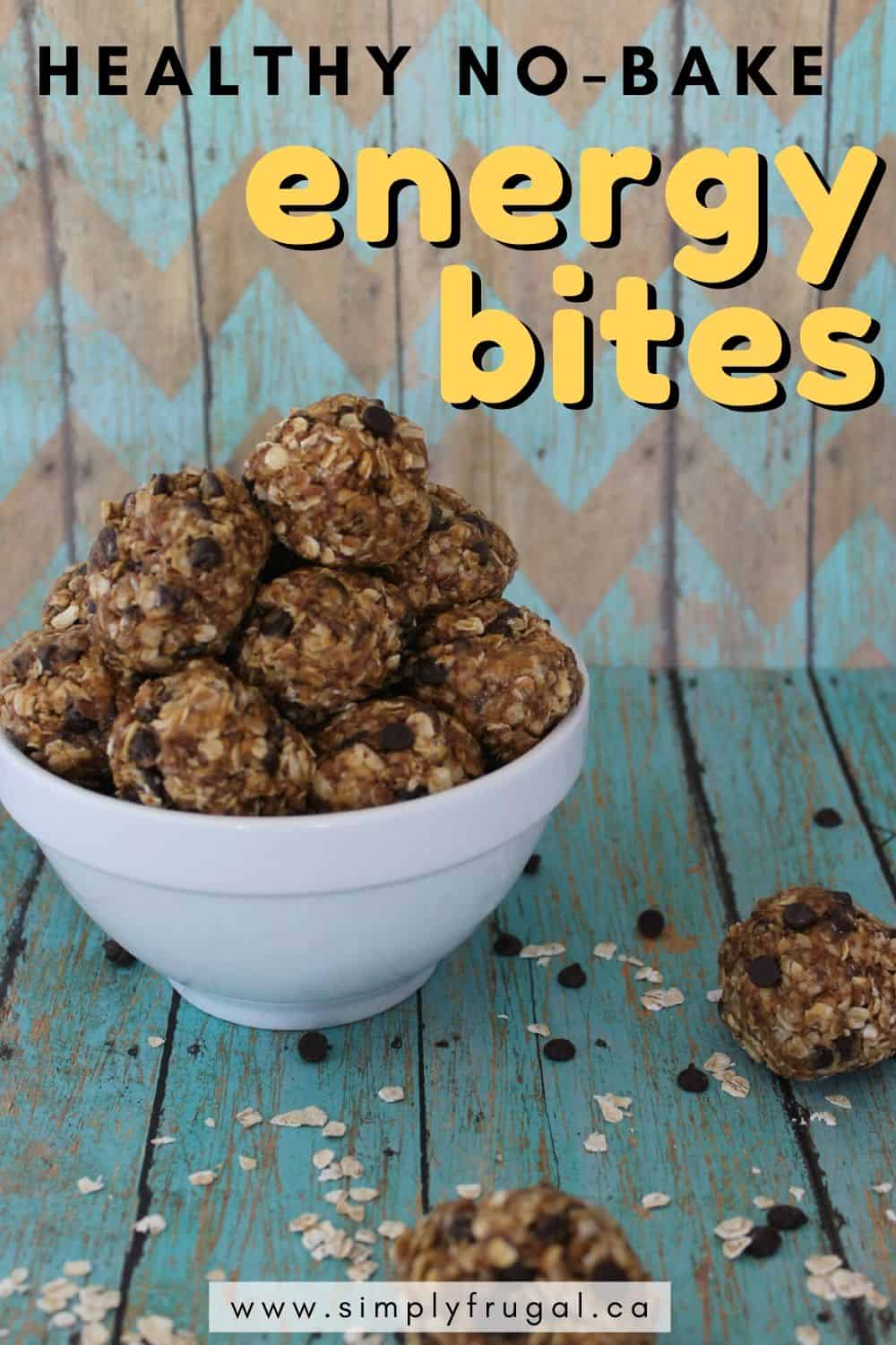 These Healthy No Bake Energy Bites come together really easily and are sure to satisfy your snack craving!