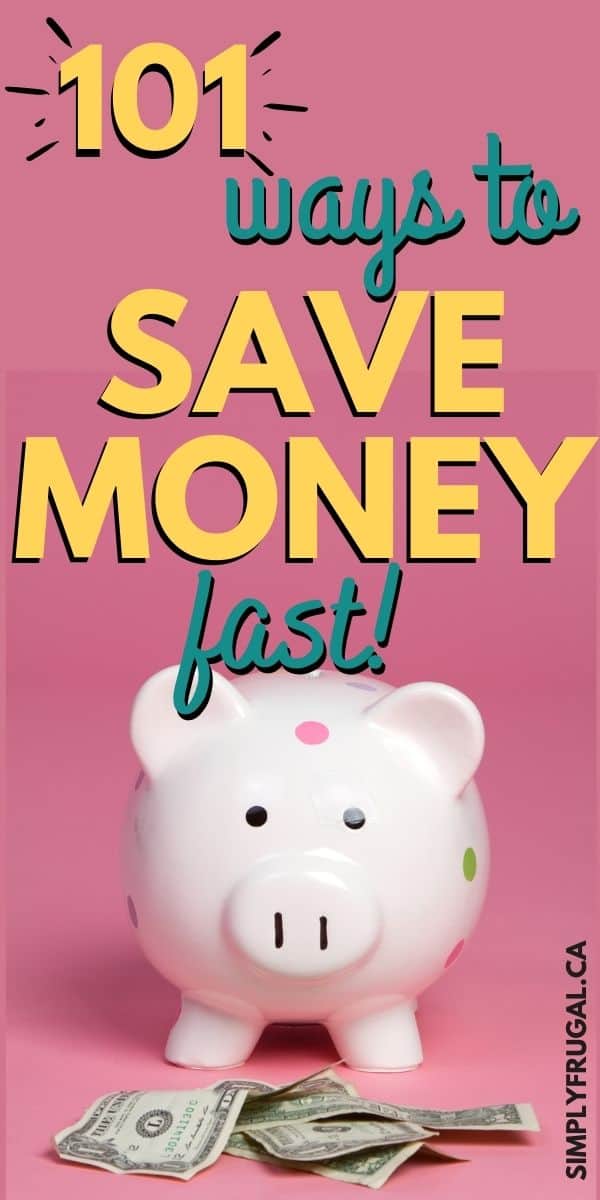 These 101 ways to save money fast will help you to always get the best deal, and still have the things you need AND want.