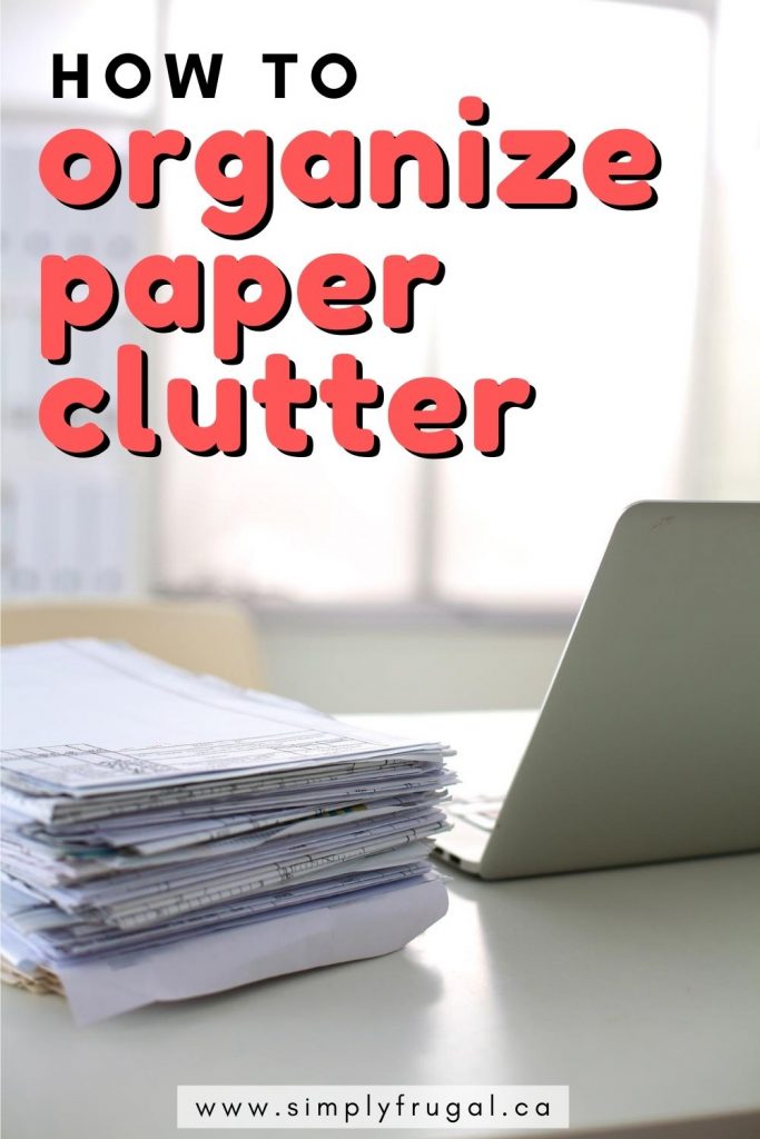 These paper clutter organization ideas are life changing! I'm going to implement the third suggestion right away. Finally, organize paper clutter once and for all!