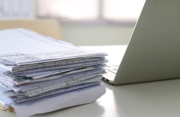 Organize paper clutter