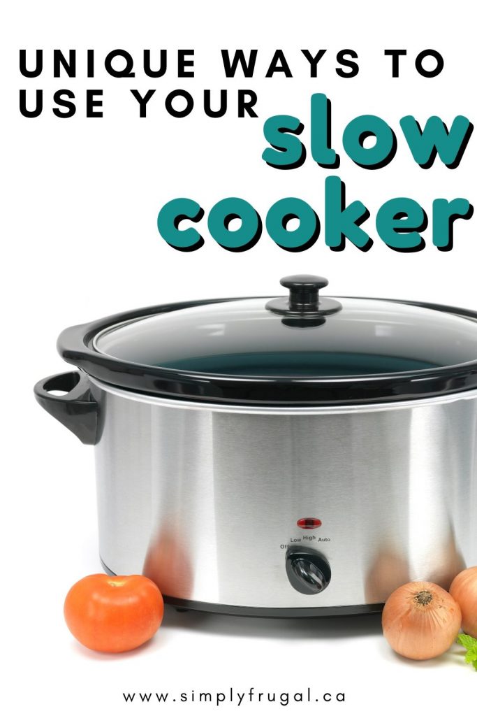 Slow cookers are generally known for their skills at creating delicious stews and tender meats.  But your slow cooker can do so much more!  Read on to discover five unique ways to use your slow cooker.
