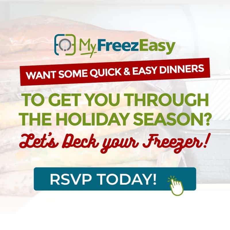Fill your freezer with freezer meals