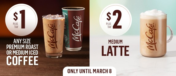 McDonald’s Canada: $1 for Any Size Coffee | Simply Frugal