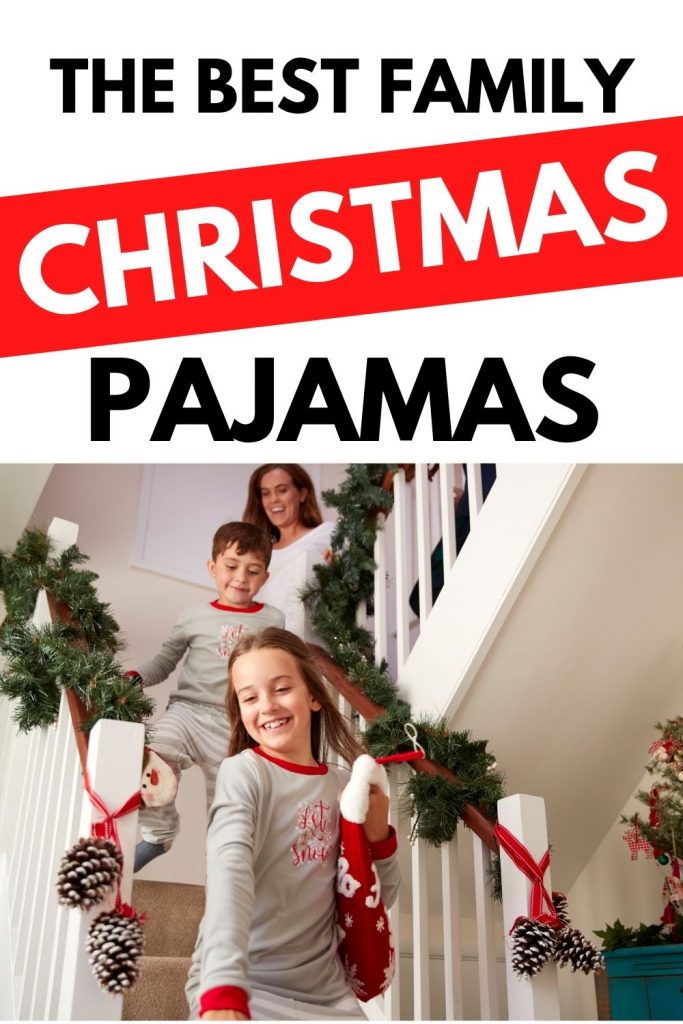 The best budget-friendly family Christmas Pajamas! Here's a round up of 5 places to buy matching family pajamas in Canada on a budget! Is there anything more festive than the whole family matching on Christmas?