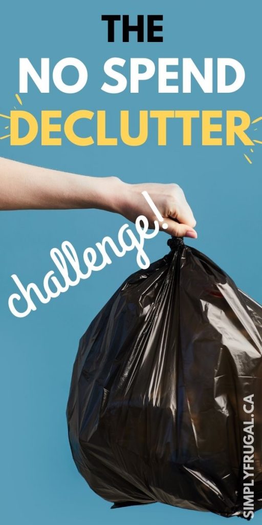 Introducing the 2 in 1 challenge that will bring peace to your home AND your finances! The No Spend Decluttering Challenge! Will you join us?