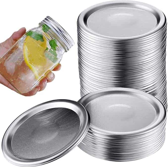 24 Regular Mouth Canning Lids Deal